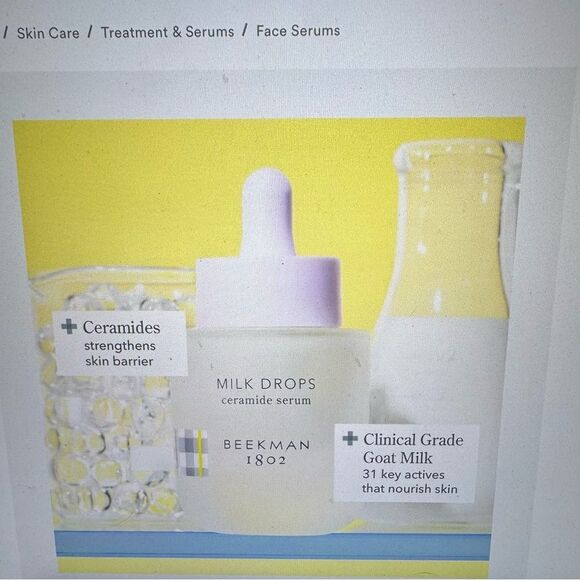 NIB Milk Drops Ceramide Serum is Beekman 1802's highest-concentrated 45- @ulta - Picture 3 of 4